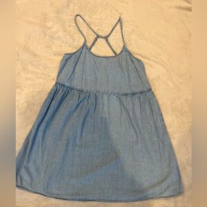 American Eagle Babydoll Denim Dress